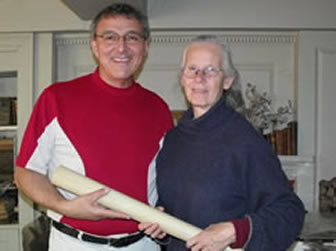 Dave D'Auria and Cheryl Needle for John Byrne Chaocipher Donations