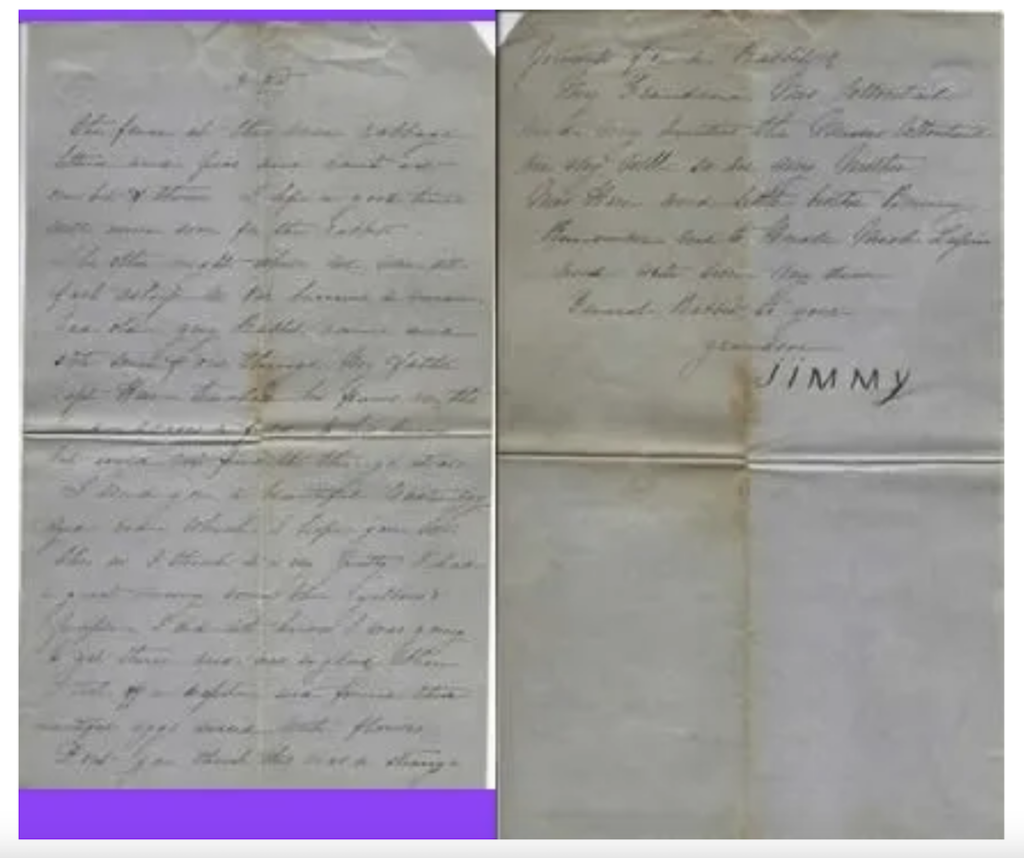 Peter Cottontail Code Letter