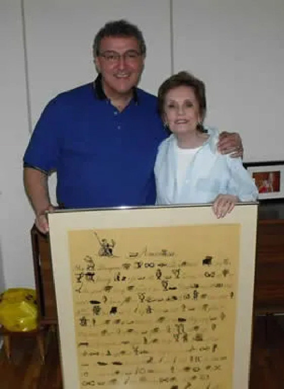 Gladys Kruh and Dave D'Auria