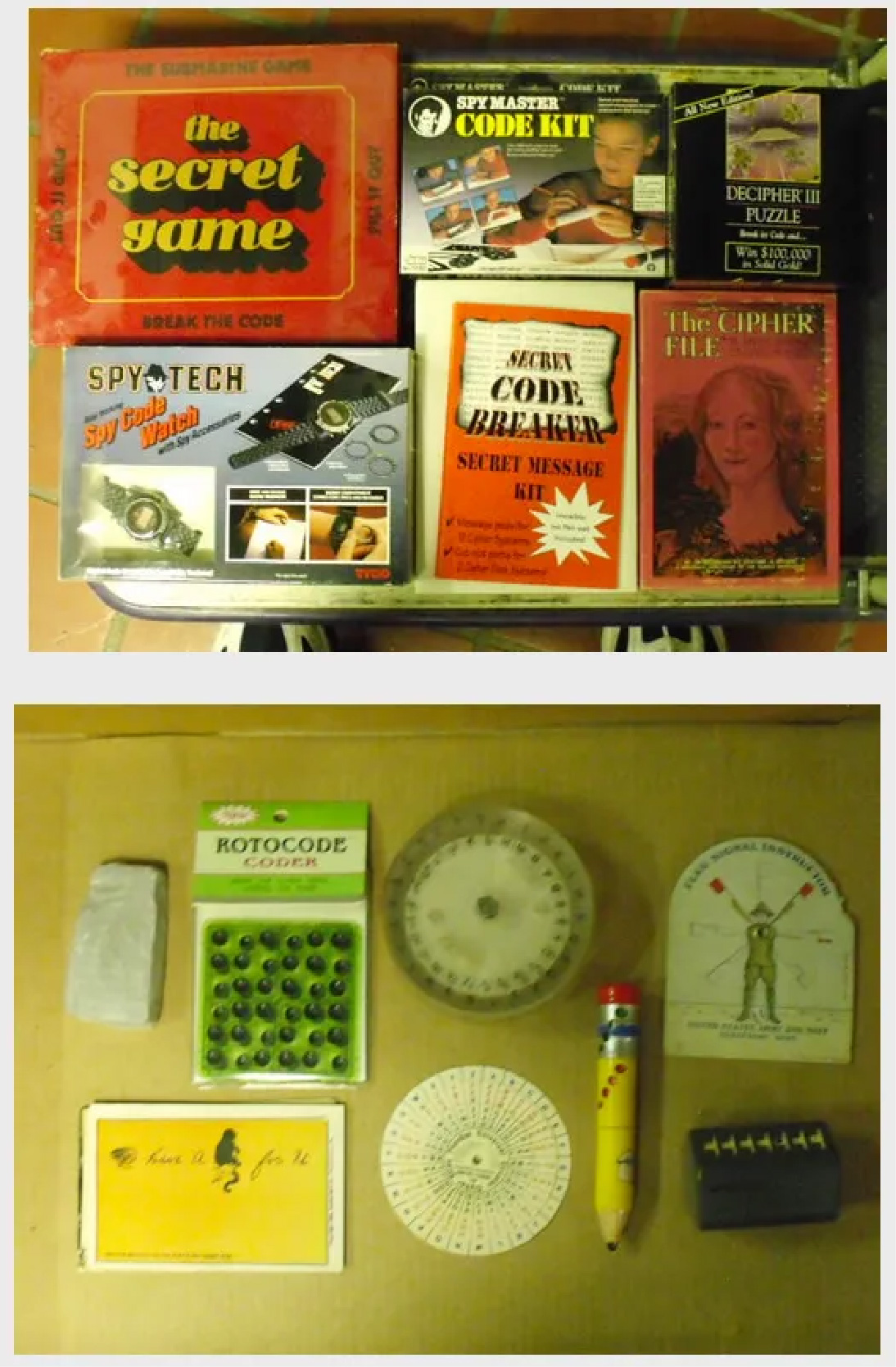 Cryptologic Toys and Games