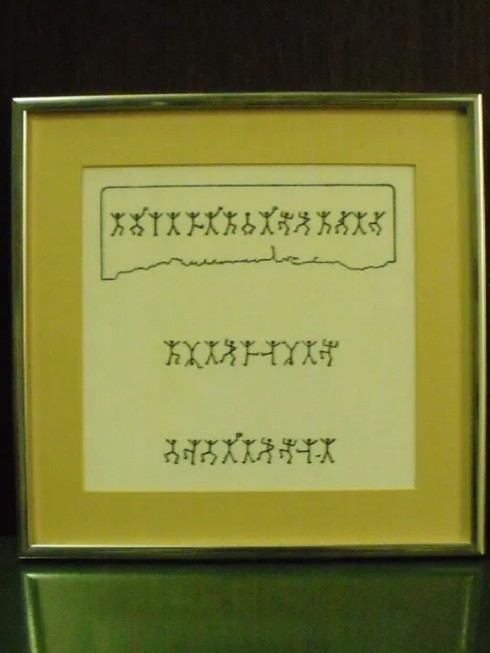 Sherlock Holmes Dancing Man Code Print
