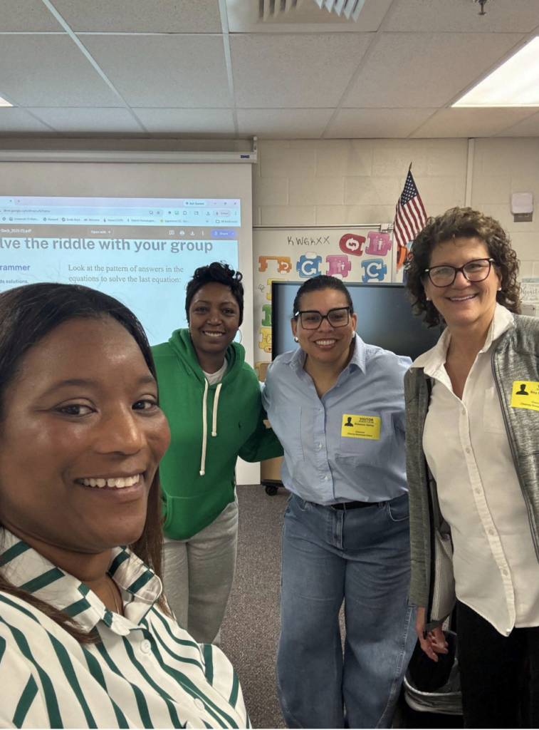 Members of the NCF Education Team visit with educators and students at Chesney Elementary School in Georgia. (March 2026)