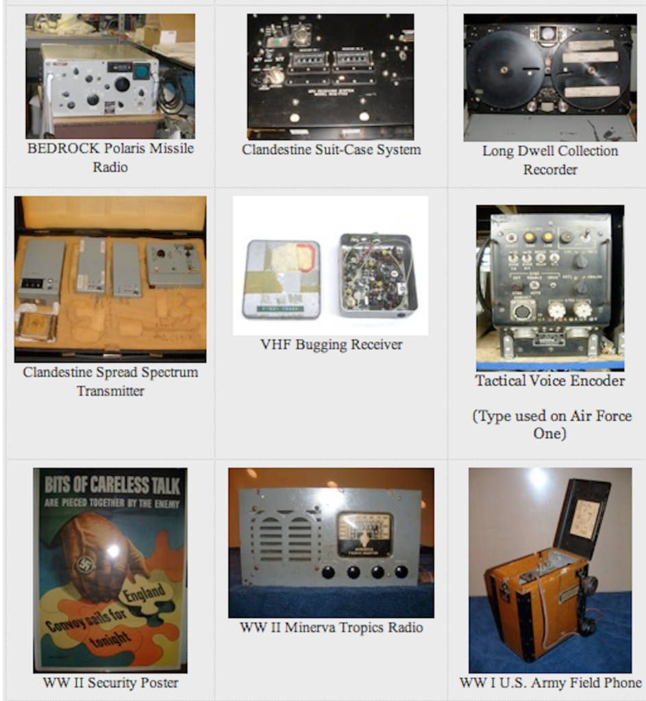More eclectic equipment and a WWII poster