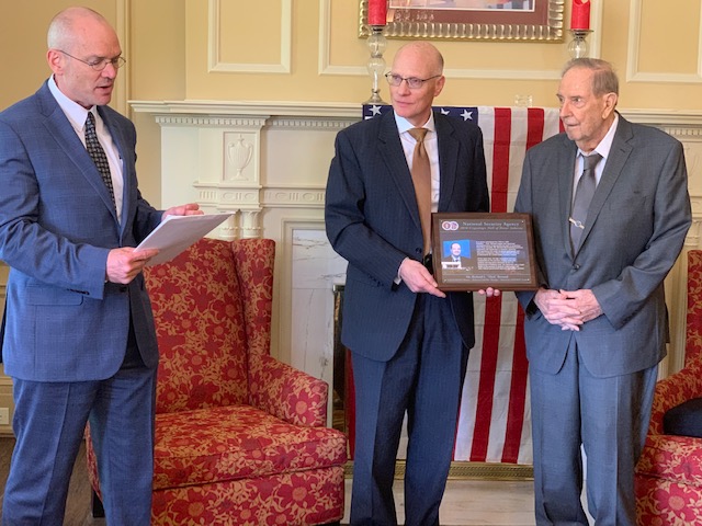 Special Hall of Honor Presentation to Dick Bernard - May 2019