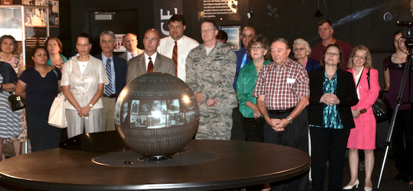 Guests learn about the new interactive, educational tool