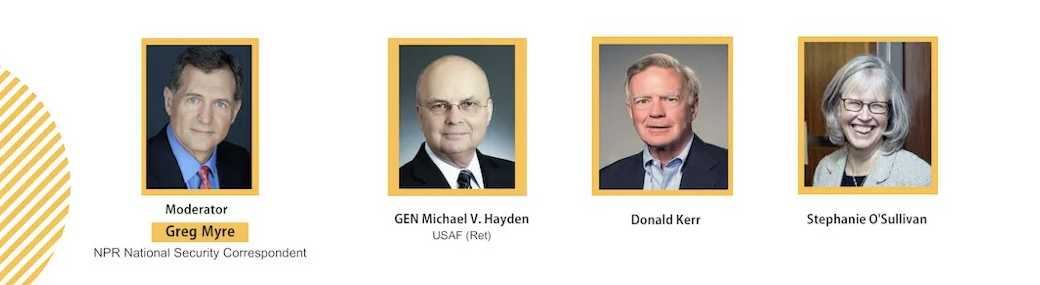 NCF 25th Sept 2021 Virtual Speakers