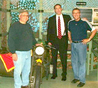 2000s - early Motorcycle loan from George Mele to Dave D'Auria for NCM