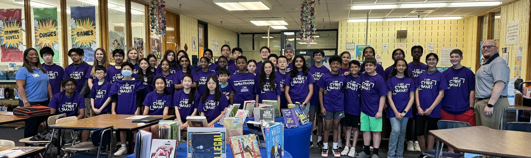 Robert Frost Middle School – April 2024 Ambassador Class