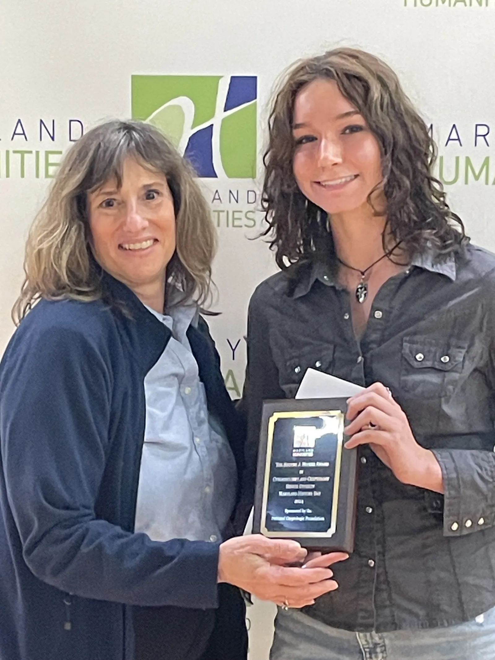NCF Christine Harding with Lillian Gwynn Senior Division Winner Becker Awardee.png
