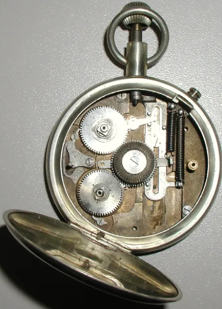 1930s Beyer cipher device inside