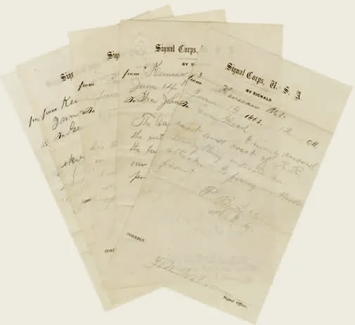 Civil War Message Transcripts