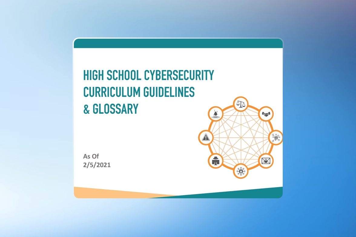 downloads cybersecurity curriculum guidelines featured image