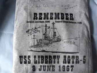 USS Liberty Memorial T-Shirt