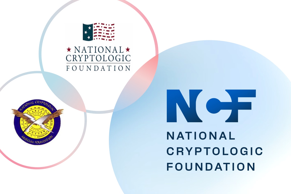 three historical ncf logos