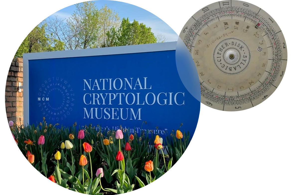 national cryptologic museum building monument sign
